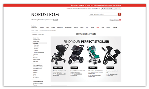 norstrum website screenshot