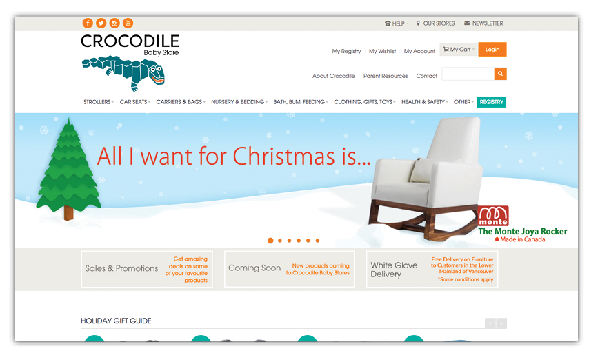 crocodile website screenshot